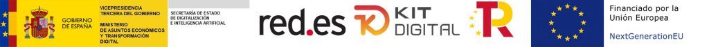 Logotipos del Programa Kit Digital y fondos Next Generation EU